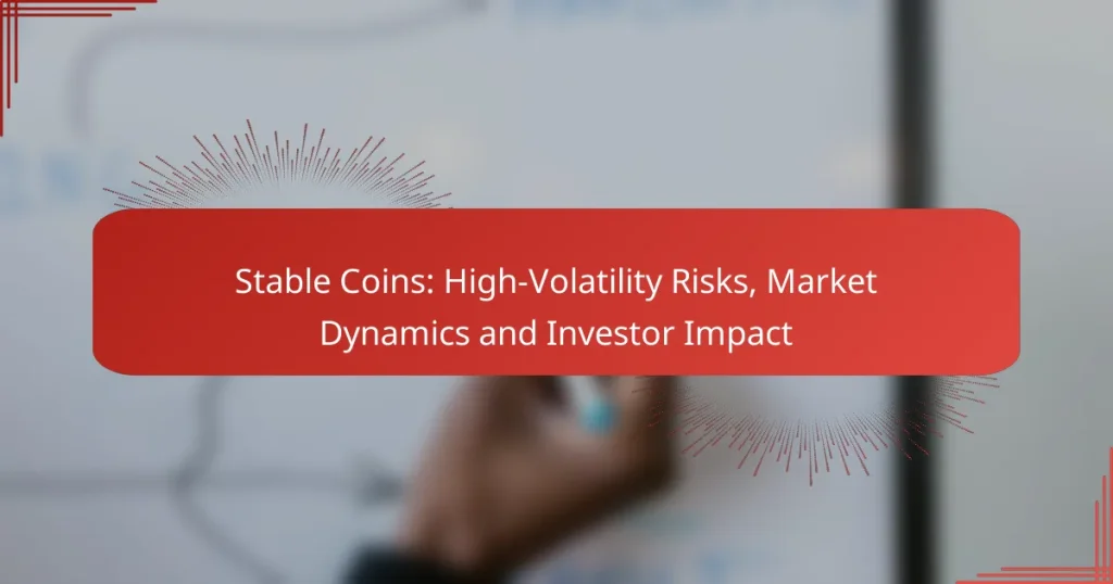 Stable Coins: High-Volatility Risks, Market Dynamics and Investor Impact